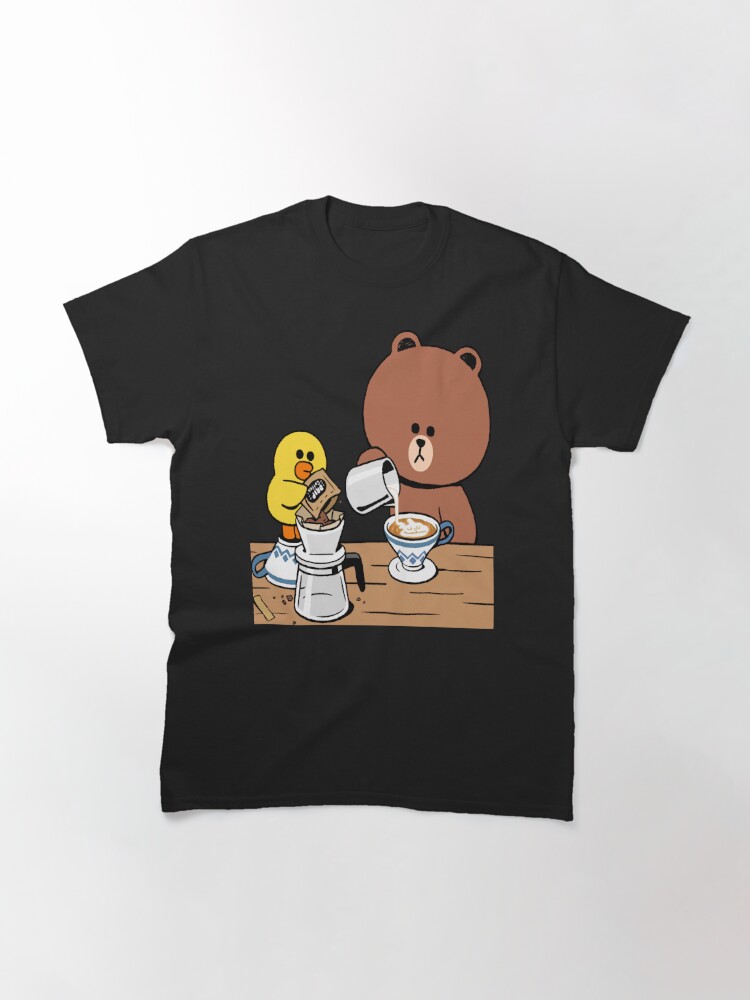 cony and brown t shirt