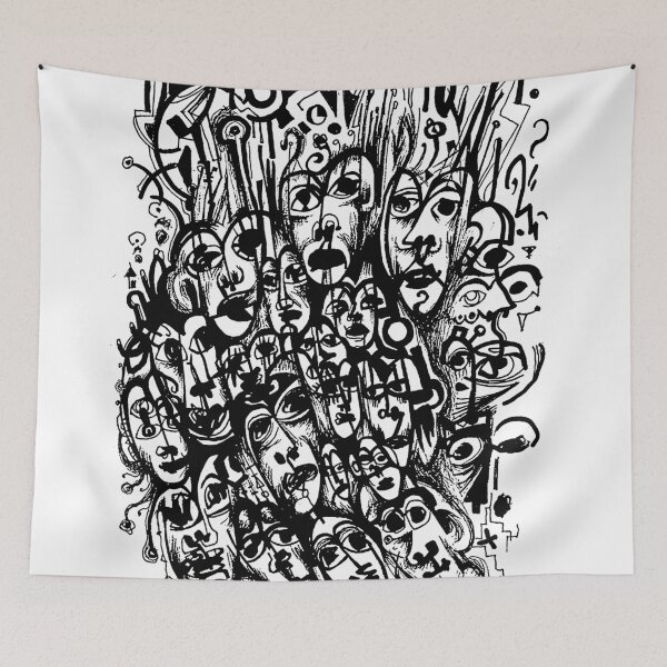 Item preview, Hallucinatory drawing, pareidolia 2019. designed and sold by Danijel Poljak.
