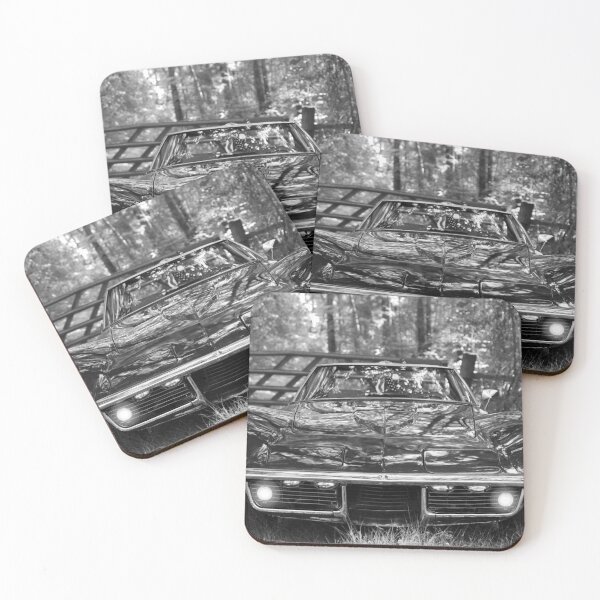 Item preview, Black and White of a 1969 Corvette Stingray designed and sold by StampCity.