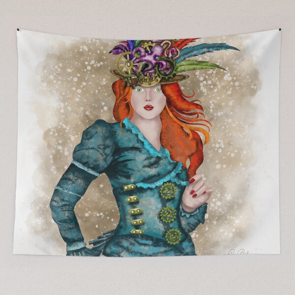 Item preview, Steampunk Young Victorian Lady designed and sold by Patricia Piotrak.
