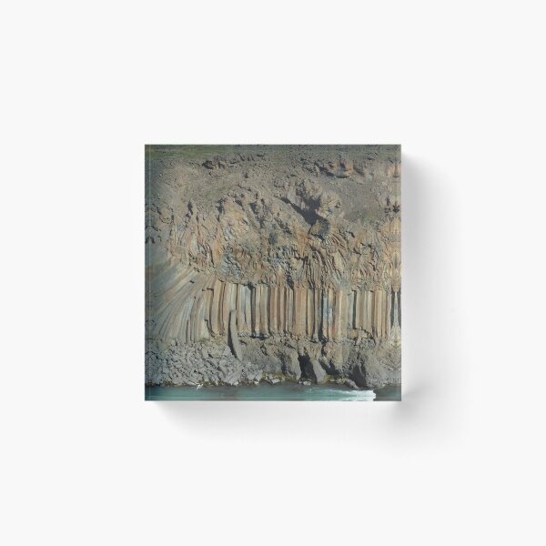 Item preview, Basalt column texture at Skaftafell designed and sold by walks4000.