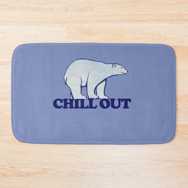 Item preview, Chill Out Polar Bear designed and sold by FrictionMaxxing.