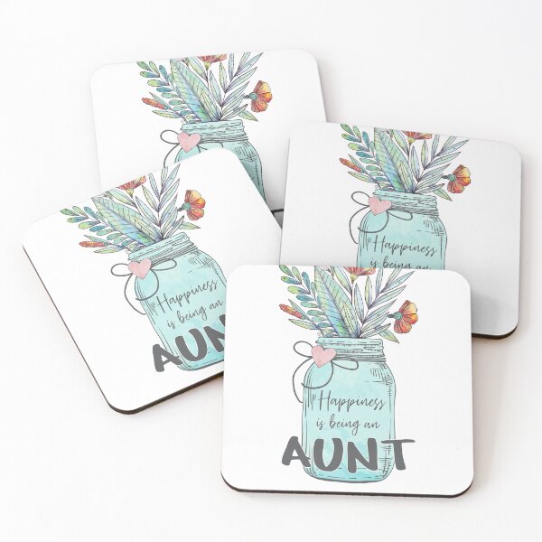 Item preview, Happiness is being an Aunt - Birthday and Christmas Gift designed and sold by captainhobbyist.