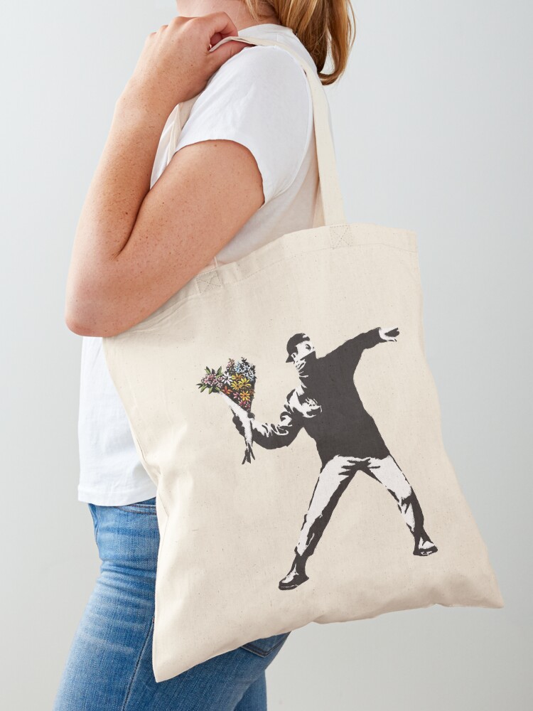 Banksy Canvas Tote Bags - Banksy Store