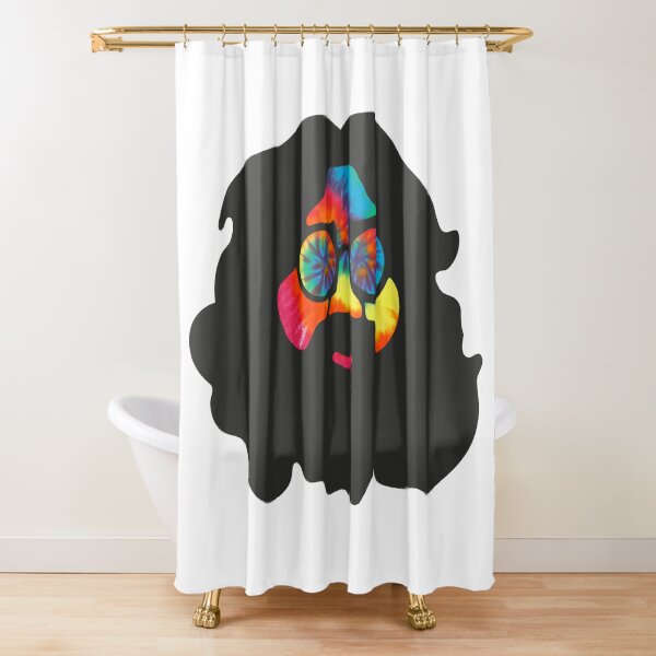 Tie Dye Jerry Shower Curtain