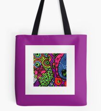 Abstract Fluoro 4 Tote Bag