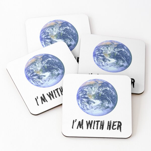Item preview, I'm With Her Funny Earth Day designed and sold by SwagHut.