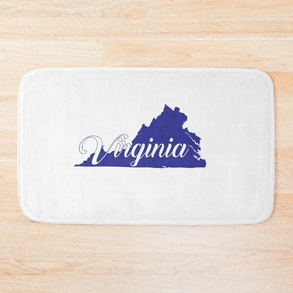 Item preview, Virginia State Map designed and sold by AnimalCreations.