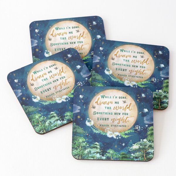 Item preview, Dream me the world designed and sold by Stella Bookish Art.