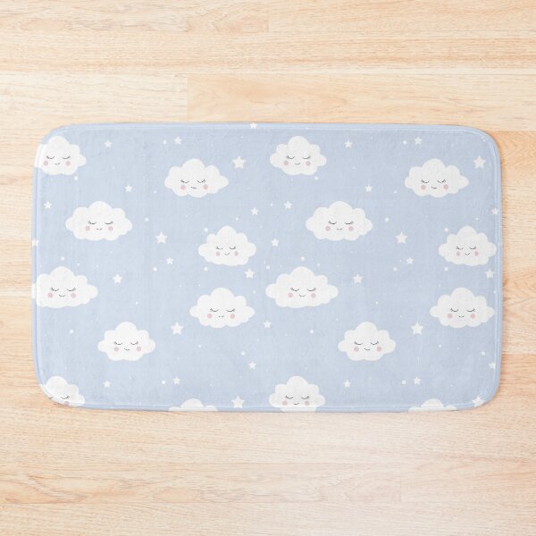 Item preview, Kawaii cloud pattern designed and sold by ValentinaHramov.