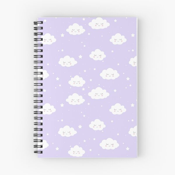 Item preview, Kawaii cloud pattern designed and sold by ValentinaHramov.