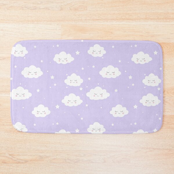 Item preview, Kawaii cloud pattern designed and sold by ValentinaHramov.