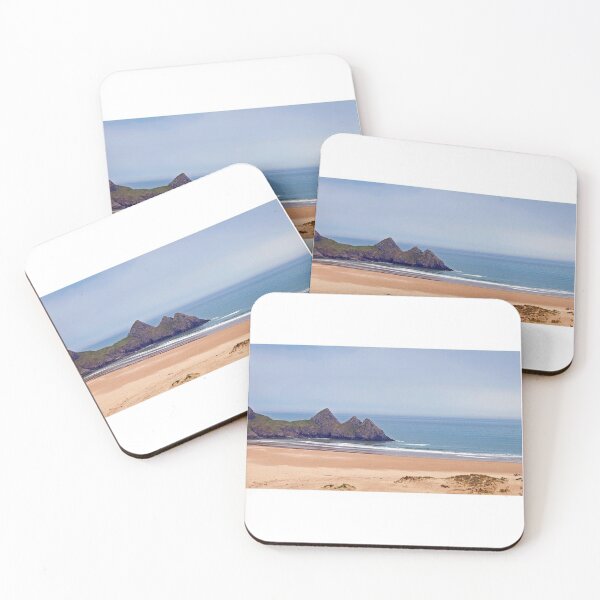 Item preview, Three Cliffs Bay designed and sold by ellenmpics.