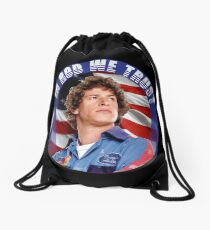 IN ROD WE TRUST Drawstring Bag