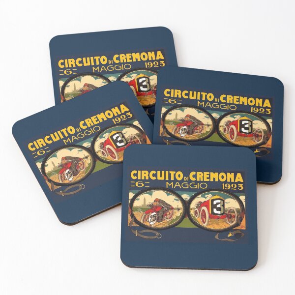 Item preview, CIRCUITO CREMONA: Vintage Grand Prix Auto and Motorcycle designed and sold by posterbobs.