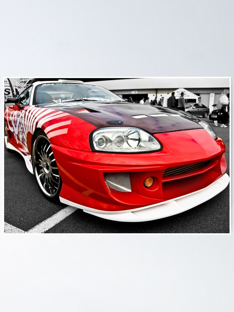 Постер toyota supra