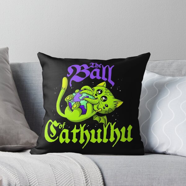 Item preview, Cute Kawaii Cathulhu Eating the World Cat Cthulhu Necronomicon funny kitty kraken designed and sold by AlteregoShop.