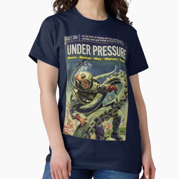 Item preview, Vintage Sci Fi Book Cover - Under Pressure designed and sold by Persona-.