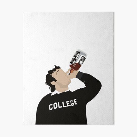 John Belushi College Art Board Print