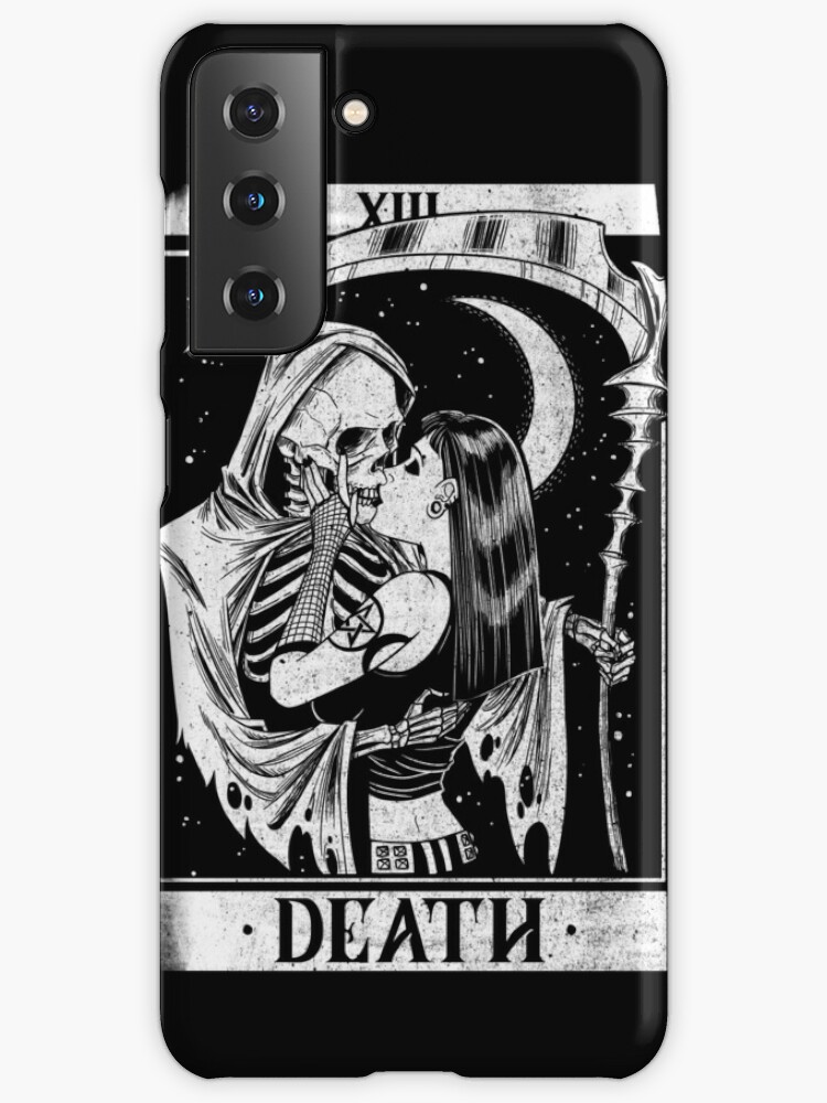 Blackcraft Vintage Death the Grim Reaper Kiss Tarot Card