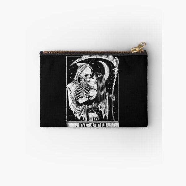 Item preview, Blackcraft Vintage Death the Grim Reaper Kiss Tarot Card designed and sold by AlteregoShop.