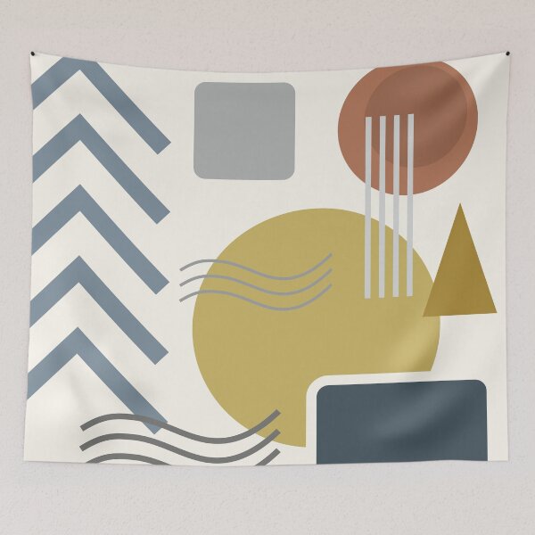 Item preview, Mid Century Modern Geometric 3 #redbubble #stickers #posters #artprint designed and sold by hakobyans.