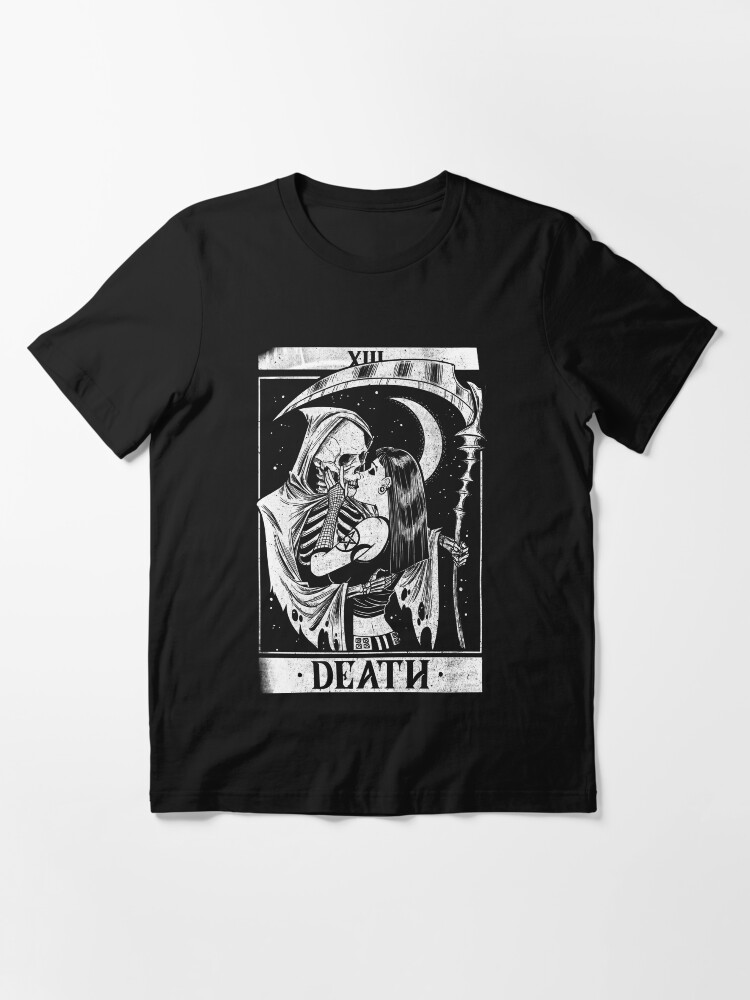 Blackcraft Vintage Death the Grim Reaper Kiss Tarot Card
