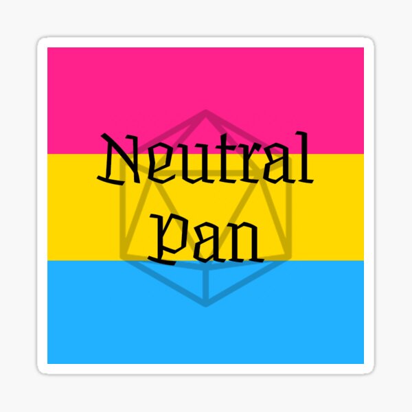 Neutral Pan Sticker