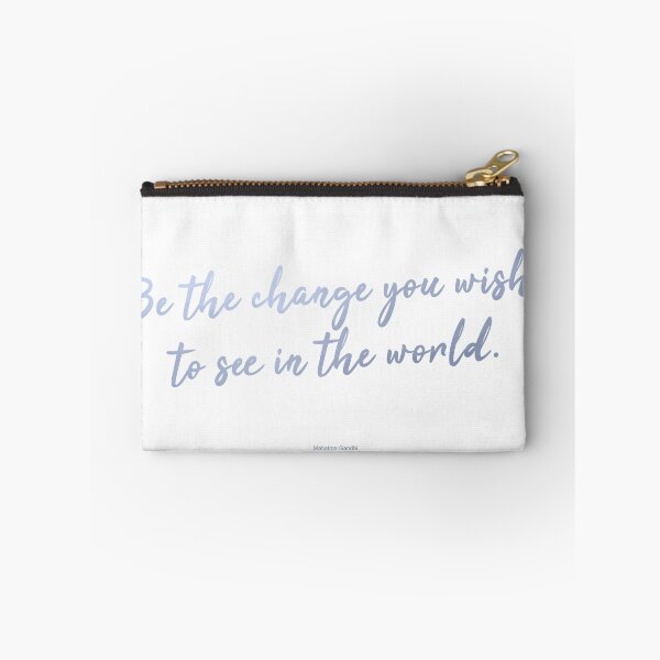 Item preview, Be the change you wish to see in the world designed and sold by Callum Barnes.