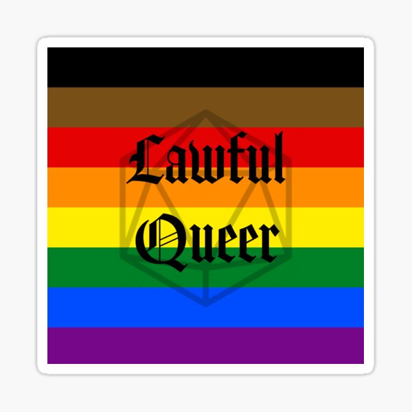 Lawful Queer Sticker