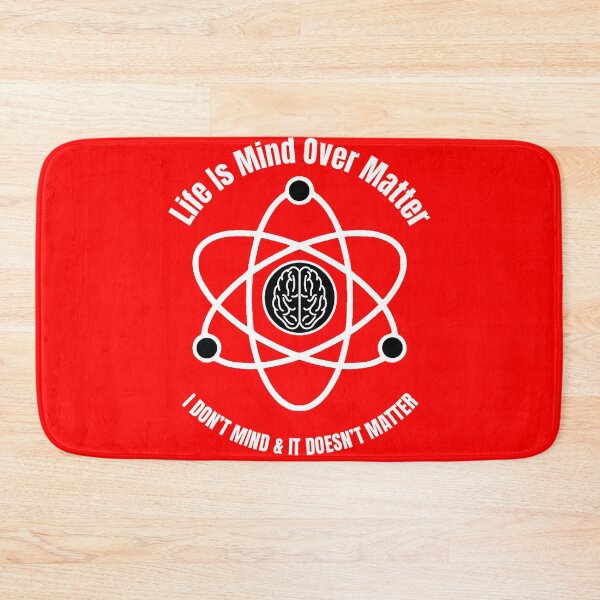 Item preview, Life Is Mind Over matter - Funny Physics Life Shirt - Fun Physics Geek t-shirt - Fun Mind Over Mater t shirt designed and sold by happygiftideas.