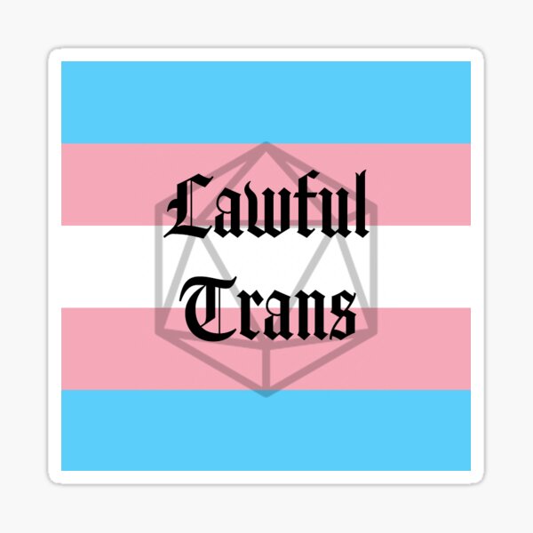 Lawful Trans Sticker