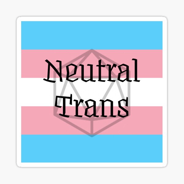 Neutral Trans Sticker