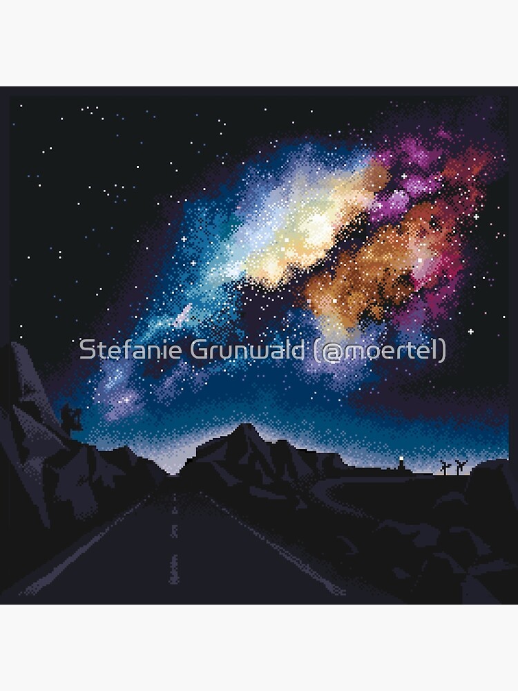 Pixel Art: Milky Way