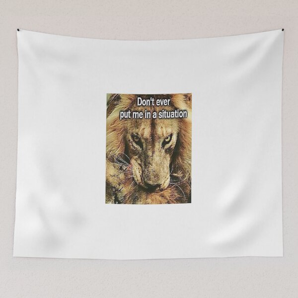 Item preview, Don't ever put me in a situation - boomer meme - **BIG FUNNY** designed and sold by Hunters11.
