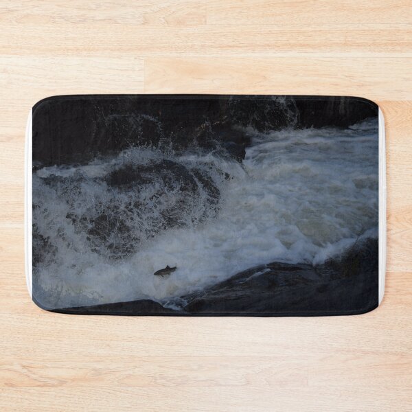Item preview, Salmon Run Upstream designed and sold by TheCrazyBear.