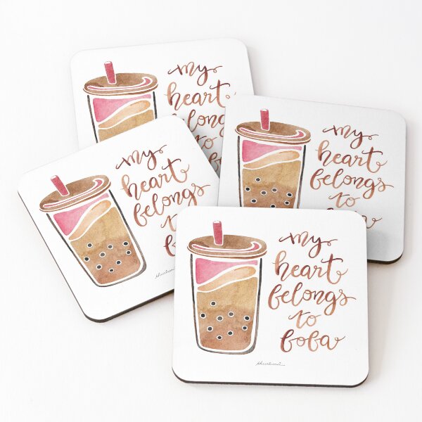 Item preview, My Heart Belongs to Boba designed and sold by THEARTICSOUL.