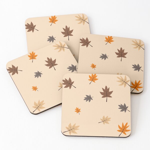 Item preview, Autumn leaves pattern designed and sold by space-kitten.