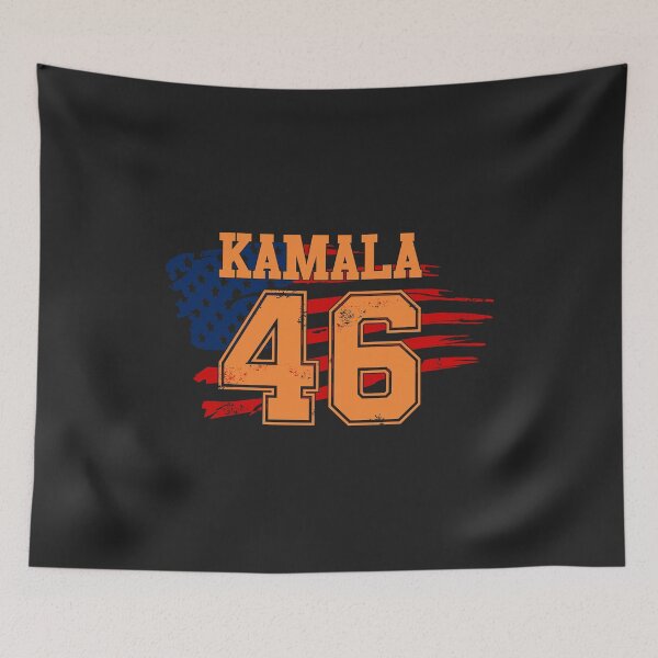 Item preview, Kamala 46 political patriotic president campaign gear Harris designed and sold by hadleydesigns.