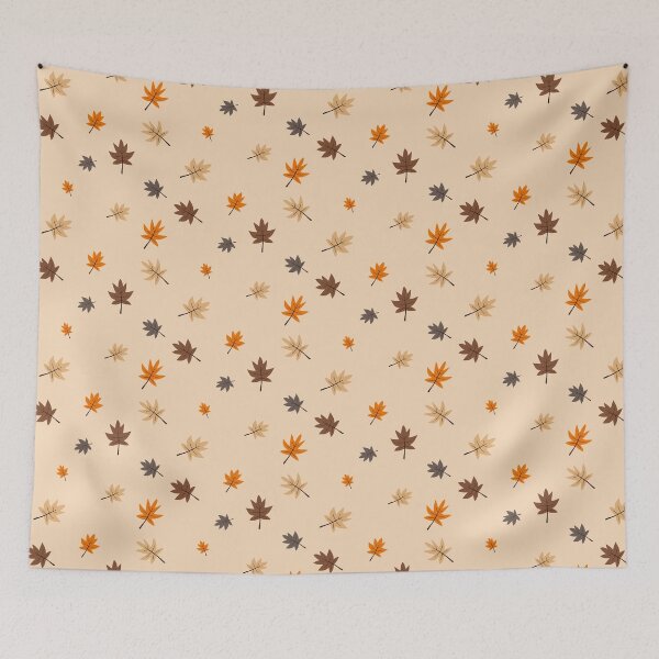 Item preview, Autumn leaves pattern designed and sold by space-kitten.