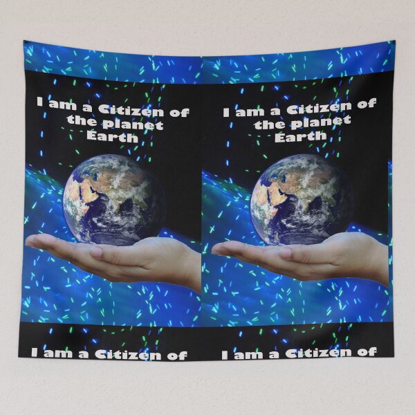 Item preview, Earth Citizenship  designed and sold by Red bubble Artist.
