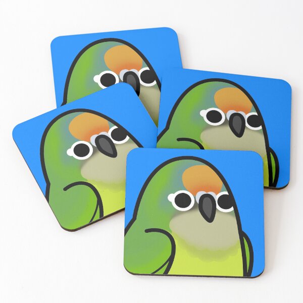 Item preview, Too Many Birds! - Peach Fronted Conure designed and sold by MaddeMichael.