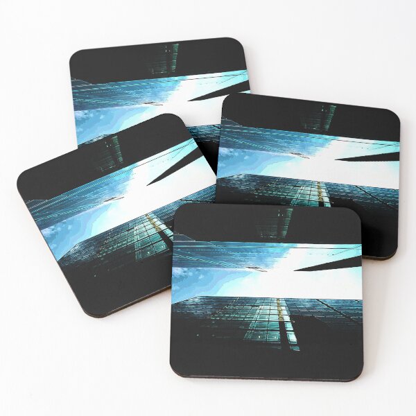Item preview, Wall Street Facade Canyon | Digital Painting designed and sold by Dator.