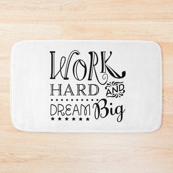 Item preview, Work Hard and Dream Big designed and sold by ArtsyJulez.