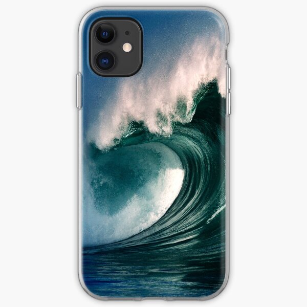 iPhone Case. Winter Waves At Waimea Bay 2 iPhone Soft Case