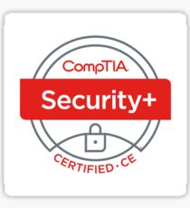 CompTIA Security+ ce Certification Sticker