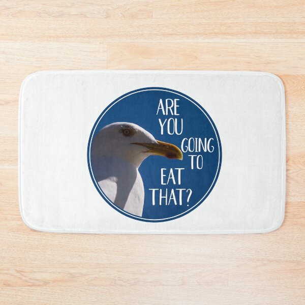 Item preview, Seagull Are You Going To Eat That designed and sold by TheCrazyBear.