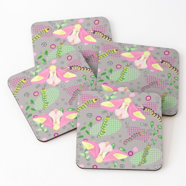 Item preview, Rosy Maple Moth designed and sold by Giliane Bader.