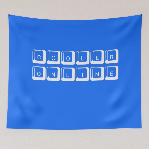 Item preview, Cooler Online (Computer Keyboard Letters) designed and sold by Whoopsidoodle.