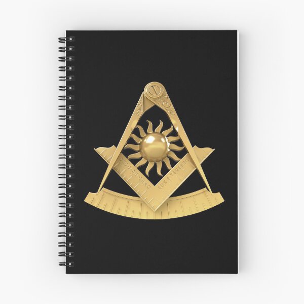 Item preview, Freemason Gold Square & Compass Black Background Masonic Past Master designed and sold by MasterMasonMade.